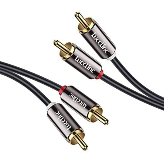 2RCA Male to Female Stereo Audio Extension Cable