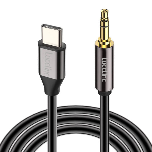 LuccLinc USB Type C to 3.5mm Aux Cord