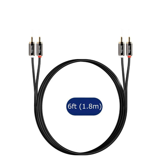 2RCA Male to 2RCA Male Stereo Audio Cable